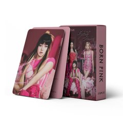 Фотокартки 55 штук K-POP BLACKPINK Born Pink LISA Ломо Карты Lomo Card Коллекционерные карты