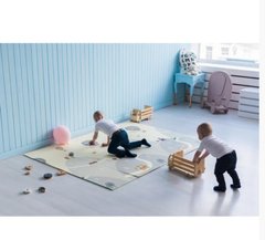 Детский двусторонний развивающий термо коврик Воздушный шар - Животные 1500 x 2000 x 10 мм