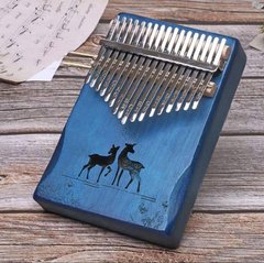 Музыкальный инструмент Калимба 17 key Kalimba Blue 2 Deer