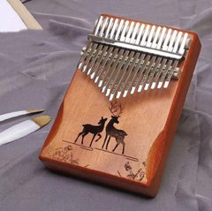 Музыкальный инструмент Калимба 17 key Kalimba Brown 2 Deer