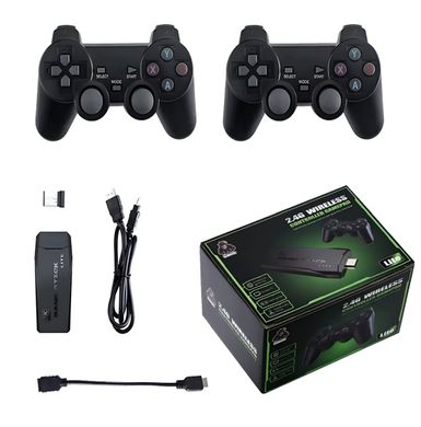 Бездротова ігрова приставка Data Frog Y3 Lite 64 ГБ M8 Game Stick HDMI 2,4G + 2 геймпади