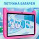 Планшет дитячий Q Kids Tablets 2/32Гб 4000 мАг з захисним чохлом Android для дітей для ігор Рожевий
