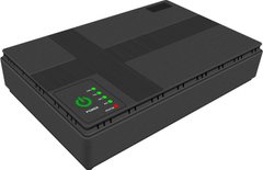 Источник бесперебойного питания DC1018P ИБП UPS 10400 mAh 5V/9V/12V Черный