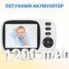 Відеоняня з дисплеєм 3,2-дюймовий MC632A-PTZ з 2-кратним зумом, двостороннім зв'язком та нічним баченням SD 720P/1200 мАг