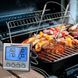 Двухканальный цифровой термометр для мяса ThermoPro TP-17 с таймером и магнитом