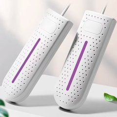 Сушарка Електрична Ультрафіолетова для взуття Дезінфікуюча сушарка 12Вт Портативна від USB Біла
