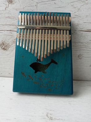 Музичний інструмент Калімба 17 key Kalimba Blue Dolhpine