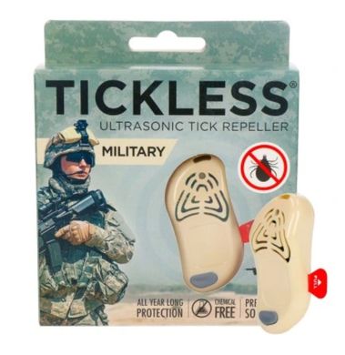 Ультразвуковой отпугиватель клещей, блох Tickless HUNTER для людей Beige