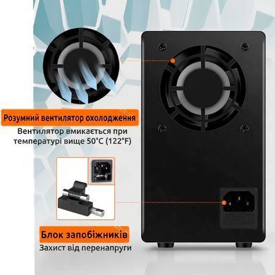 Лабораторный блок питания постоянного тока KUAIQU SPS-C3010 (30V, 10A)
