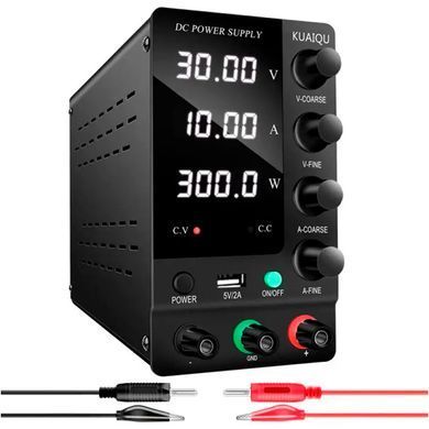 Лабораторный блок питания постоянного тока KUAIQU SPS-C3010 (30V, 10A)