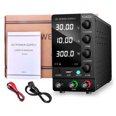 Лабораторный блок питания постоянного тока KUAIQU SPS-C3010 (30V, 10A)