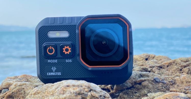 Мини-экшн камера CERASTES Viran 4K60FPS Ultra HD Wi-Fi 1050 мАч водонепроницаемая камера с углом обзора 170&deg;