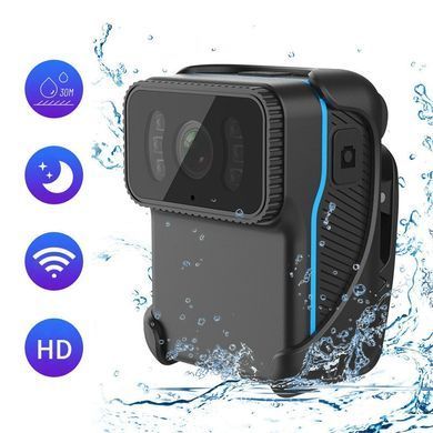 Міні екшн-камера Wi-Fi Boblov CS02 Бездротова міні камера водозахищена