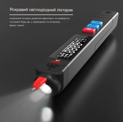 Цифровой интеллектуальный мультиметр BSIDE Z5 6000 DC AC тестер Ом Емкость Гц Бесконтактный индикатор напряжения