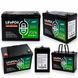 Аккумулятор LiFePO4 JAT 12,8V 100Ah с BMS, литий-железо-фосфатная батарея для ИБП, RV, солнечных систем, ток разряда 100A