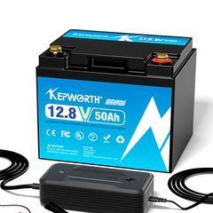 Акумулятор LiFePo4, 12V 50А батарея Kepworth літій залізо фосфат + BMS battery встроєна для дому, котла, сонячних батарей