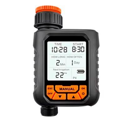 Програмований цифровий автоматичний Таймер Rain Seer Large Подачі Води IPX5 з LCD екраном для садових рослин, газонів і квітів, парників