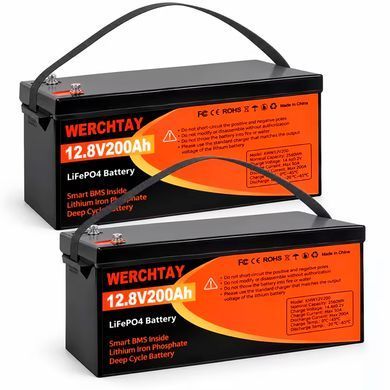 Литий-железо-фосфатный аккумулятор PowMr 12.8V 100Ah LiFePO4 (1280Wh)