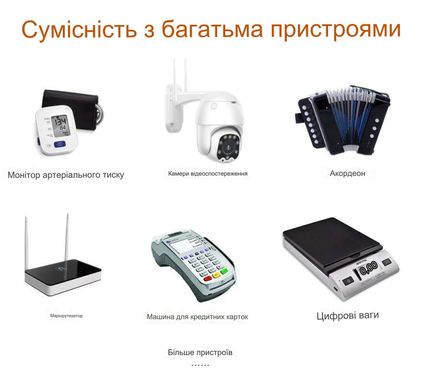 Універсальний кабель Подовжувач живлення постійного струму 10 метрів DC 12V 5.5х2.1мм для камери відеоспостереження, роутера, LED стрічки (Роз'єм «тато-мама»)