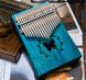 Музичний інструмент Калімба 17 key Kalimba Blue Butterfly