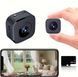 Мини-камера 4K Full HD с WiFi и ночным видением 64 Гб Черная