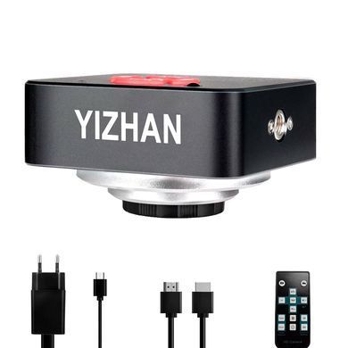 Цифровой микроскоп YIZHAN 60MP 4K с сенсором Sony IMX415 и усиленным кронштейном