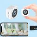 Міні-камера 4K Full HD з WiFi та нічним баченням 64 Гб Біла
