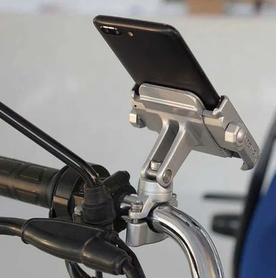 Алюминиевый держатель для смартфона на руль мотоцикла / велосипеда / мопеда / самоката