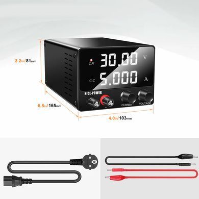 Лабораторный блок питания постоянного тока Nice-Power SPS-F305 (30V, 5A)