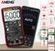 Цифровой мультиметр Aneng AN9002 True RMS Bluetooth погрешность: ±0,5%, отсчетов: 6000, NCV, температура