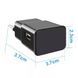 Мини Wi-Fi камера с удаленным доступом для охраны дома 1080P Черный