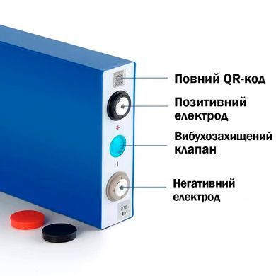 Акумуляторна батарея Eve Energy LF105Ah LiFePO4 3,2В 105Ач