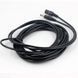 Кабель Подовжувач живлення 15 метрів DC 12V 5.5х2.1мм для камери, роутера, LED стрічки (Роз'єм &laquo;тато-мама&raquo;)