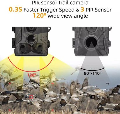 Фотопастка Suntek HC802А 20MP камера спостереження мисливська