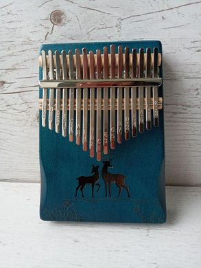 Музичний інструмент Калімба 17 key Kalimba Blue 2 Deer