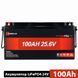 Аккумулятор LiFePO4 24V 100Ah ECGSOLAX, литий-железо-фосфатная батарея с BMS для солнечных систем, ИБП, RV