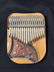 Музыкальный инструмент Калимба Океан Жемчужин 17 key /язычков Kalimba White Queen Pearl