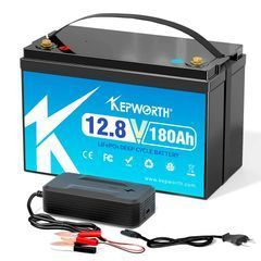 Акумулятор LiFePo4, 12V 180А батарея Kepworth літій залізо фосфат + BMS battery встроєна для дому, котла, сонячних батарей