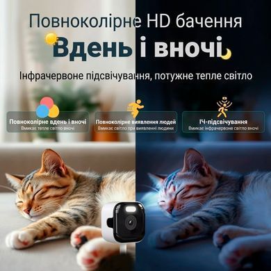 Мини-камера безопасности 2.4/5GHz WiFi 3MP 1080P HD для окон