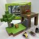 Магнитный конструктор 128 деталей + 4 фигурки MY PLANET / Магнитные блоки в стиле Minecraft