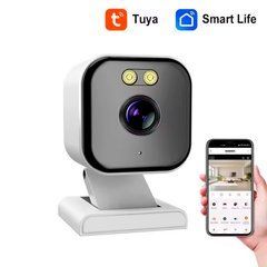 Беспроводная мини-камера видеонаблюдения TUYA Magnetic 4MP WiFi для внутреннего или внешнего видеонаблюдения с ночным видением