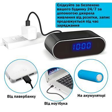 WiFi IP мини камера часы Аккумуляторная HD 1080P охранная для дома по уходу за детьми и животными