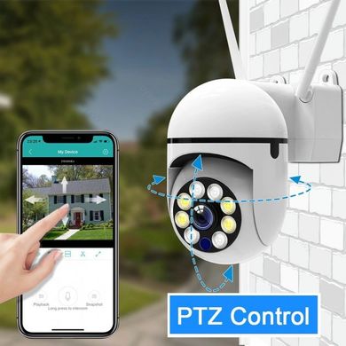 Бездротова вулична WiFi камера Tnnian IP 2.0mp YI IoT поворотна з віддаленим доступом