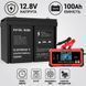 Набор зарядного устройства и литий-железо-фосфатной батареи DATOUBOSS 12.8V 100Ah LiFePO4