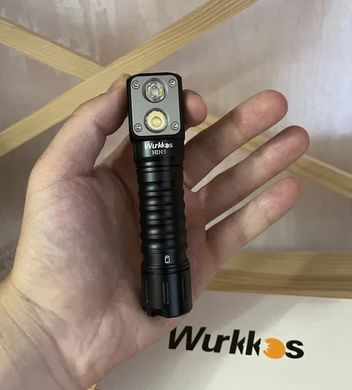 Професійний Налобний ліхтар + ручний Wurkkos HD15 5000К з акумулятором (в середньому 10год раб.)