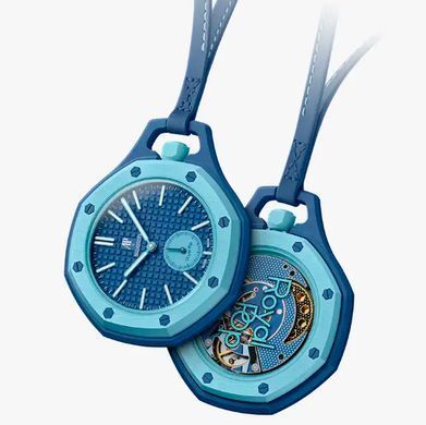 Карманные дизайнерские часы Swatch Royal Pop, 1:1 цвет Lan Ba