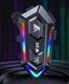 Мотоциклетная Bluetooth-гарнитура Rider BT5.3 RGB Y20 с шумопоглощением и подсветкой 1000мАч