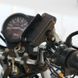 Алюмінієвий тримач Motowolf для смартфона на кермо мотоцикла / велосипеда / мопеда / самоката Чорний