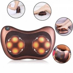 Масажер з підігрівом для спини і шиї масажна подушка Massage pillow GHM 8028