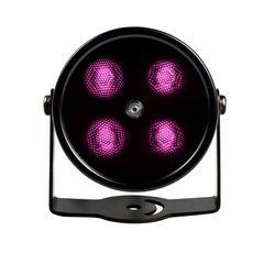 Прожектор інфрачервоний ІЧ для камери вуличний 4 LED 60 градусів до 50 метрів ESCAM 460 Чорний